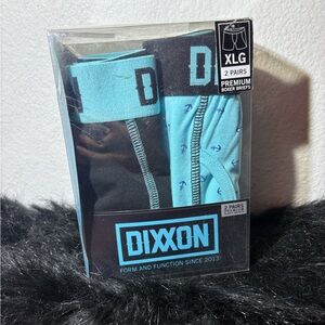 DIXXON Black and Blue Boxer Briefs Premium Comfort